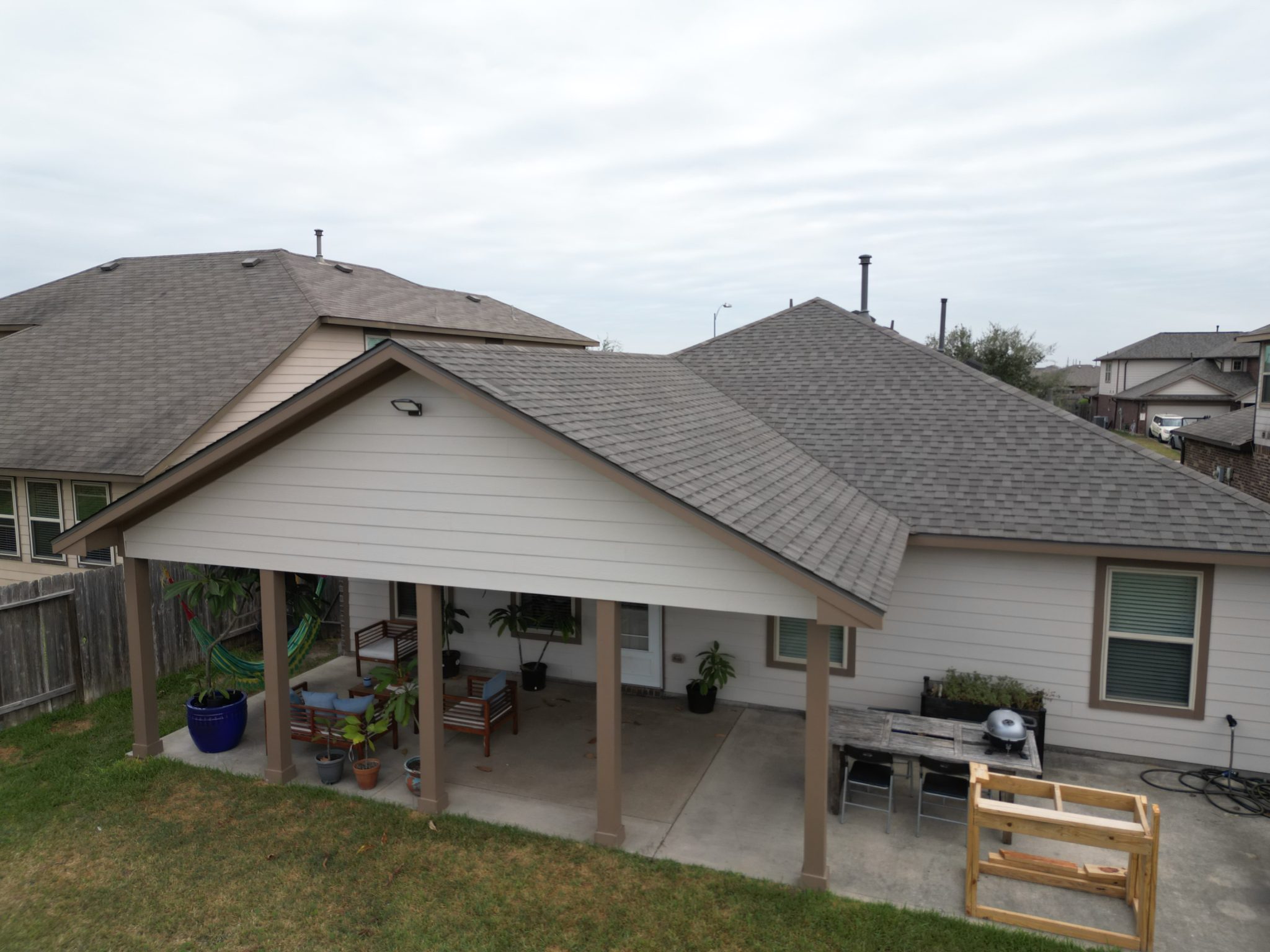 High-Quality Roofing and Patio Build in Katy, TX