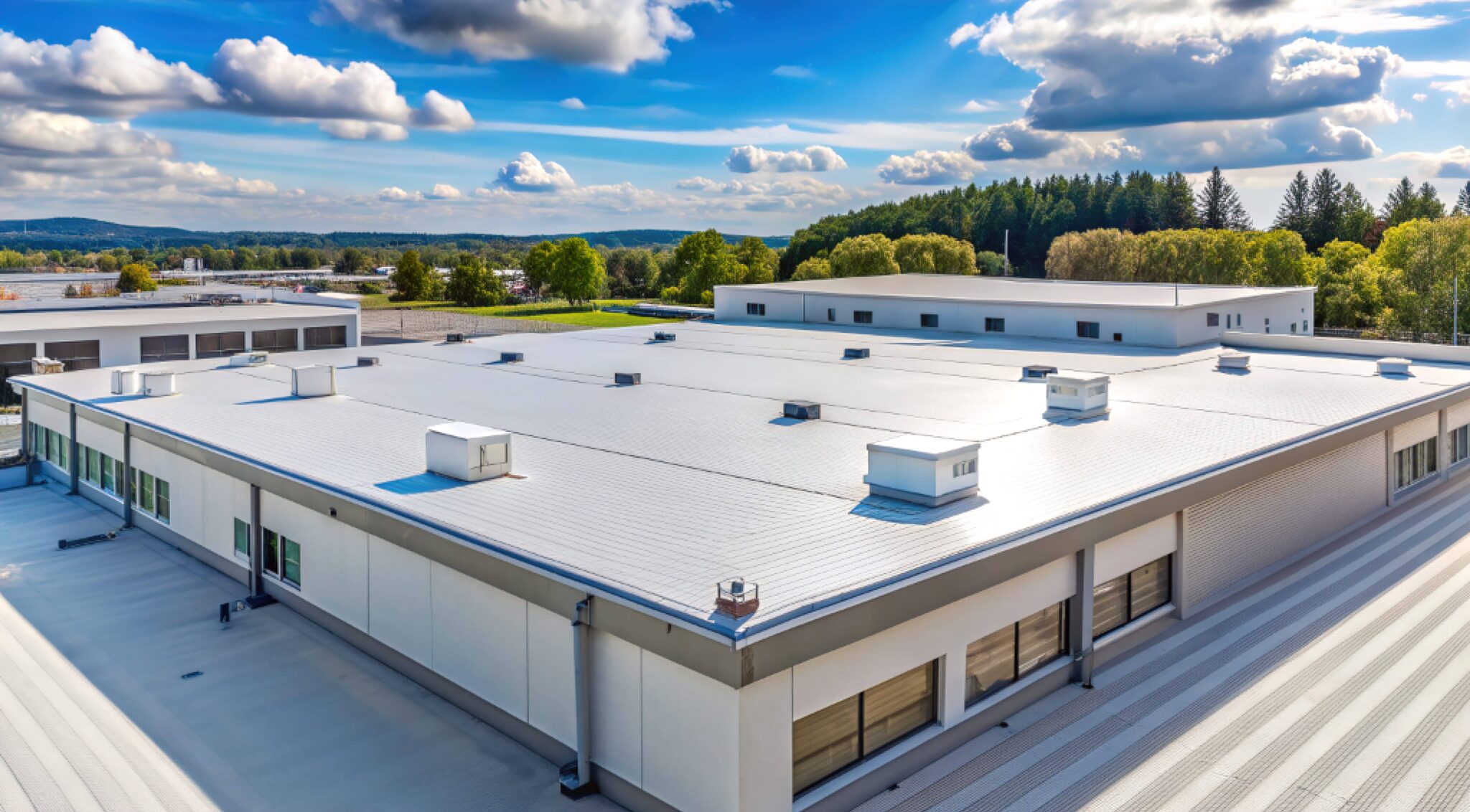Flat Commercial Roofs