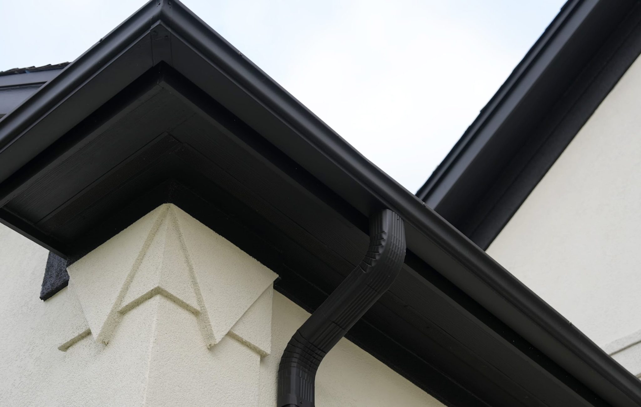 Roof, Gutters and Painting for Stucco Home in Sugar Land, Texas