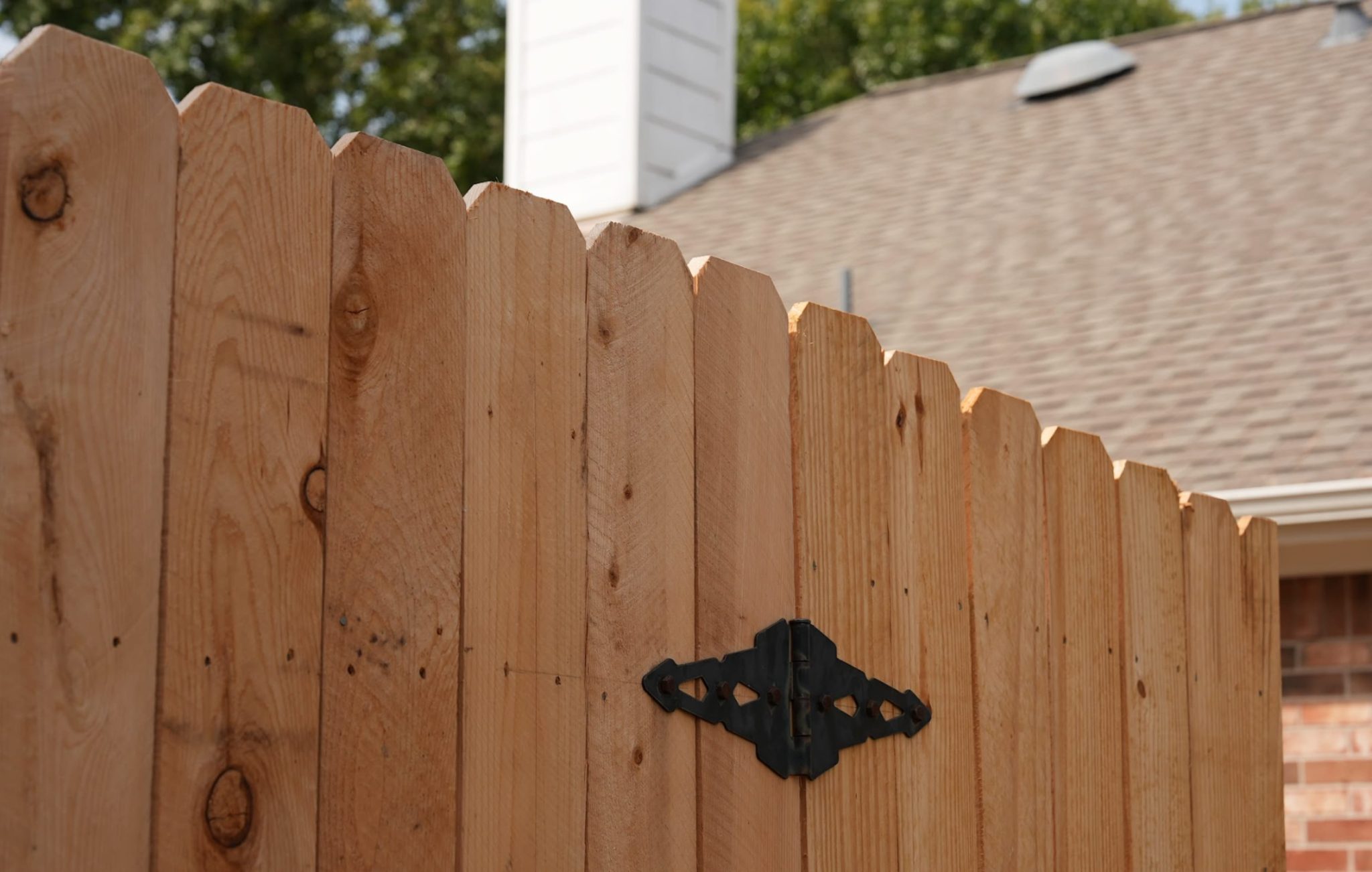 Custom Wooden Fencing Installation in Katy, TX