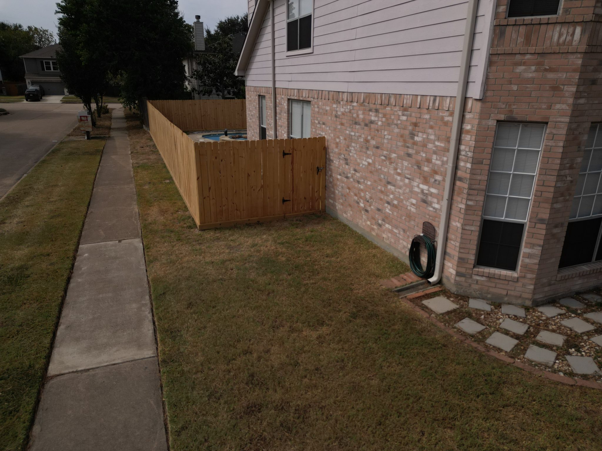Custom Wooden Fencing Installation in Katy, TX